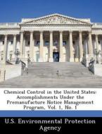Chemical Control In The United States edito da Bibliogov