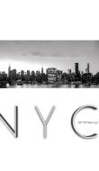 Nyc Iconic Manhattan Skyline Creative B di MICHAEL HUHN edito da Lightning Source Uk Ltd