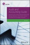 AICPA: Audit and Accounting Guide Depository and Lending Ins di AICPA edito da John Wiley & Sons Inc
