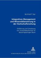 Integratives Management und Wissensbilanzierung in der Hochschulforschung di Bernhard F. Seyr edito da Lang, Peter GmbH