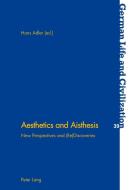 Aesthetics and Aisthesis edito da Lang, Peter