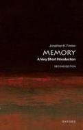 Memory di Jonathan Foster edito da Oxford University Press