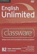 English Unlimited Upper Intermediate Classware Dvd-rom di Alex Tilbury, Leslie Anne Hendra edito da Cambridge University Press