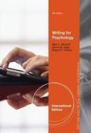 Writing for Psychology, International Edition di Robert O'Shea, Janina Jolley, Mark Mitchell edito da Cengage Learning, Inc