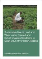 Sustainable Use of Land and Water Under Rainfed and Deficit Irrigation Conditions in Ogun-Osun River Basin, Nigeria di Omotayo Babawande (UNESCO-IHE Institute for Water Education Adeboye edito da Taylor & Francis Ltd