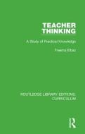 Teacher Thinking di Freema Elbaz edito da Taylor & Francis Ltd