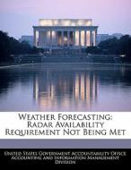 Weather Forecasting edito da Bibliogov