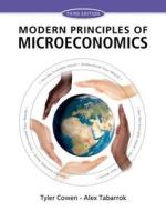 Modern Principles Of Microeconomics di Tyler Cowen edito da W.h.freeman & Co Ltd