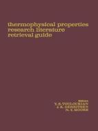 Thermophysical Properties Research Literature Retrieval Guide: Book 2 Index to Search Parameters di Y. S. Touloukian edito da Springer