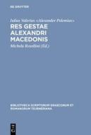 Res Gestae Alexandri Macedonis di Iulius Valerius edito da Walter de Gruyter