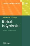 Radicals in Synthesis I edito da Springer Berlin Heidelberg