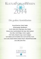 KulturForumWissen 2014 edito da Dr.-Ing.-Hans-Joachim-Lenz-Stiftung