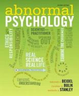 Abnormal Psychology with Mypsychlab Access Code: Developmental Trajectory di Deborah C. Beidel, Cynthia M. Bulik, Melinda A. Stanley edito da Pearson