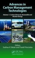 Advances In Carbon Management Technologies edito da Taylor & Francis Ltd