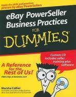 Ebay Powerseller Business Practices For Dummies di Marsha Collier edito da John Wiley And Sons Ltd