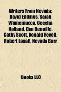 Writers From Nevada: David Eddings, Sara di Books Llc edito da Books LLC, Wiki Series