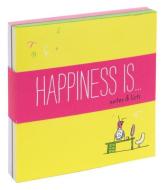 Happiness Is... Notes And Lists di Lisa Swerling, Ralph Lazar edito da Chronicle Books