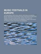 Music Festivals In Europe: Drop Dead Fes di Books Llc edito da Books LLC, Wiki Series