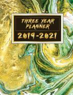 Three Year Planner 2019-2021: 36 Month Yearly Planner Monthly Calendar V16 di Dartan Creations edito da LIGHTNING SOURCE INC