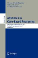 Advances in Case-Based Reasoning edito da Springer Berlin Heidelberg