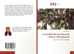 La qualité de la justice est mise à rude épreuve di Chinwe Onuoha edito da Editions universitaires europeennes EUE