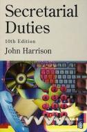 Secretarial Duties 10th Edition - Paper di John Harrison edito da Pearson Education Limited