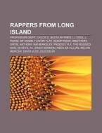 Rappers From Long Island: Professor Grif di Books Llc edito da Books LLC, Wiki Series