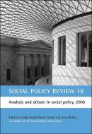 Social Policy Review 18 edito da Policy Press