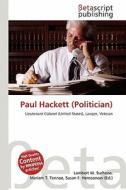 Paul Hackett (Politician) edito da Betascript Publishing