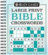 Brain Games Large Print Bible Crosswords di Publications International Ltd, Brain Games edito da PUBN INTL