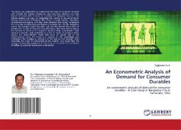 An Econometric Analysis Of Demand For Co di RAGHAVENDRA N. edito da Lightning Source Uk Ltd