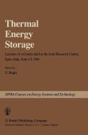Thermal Energy Storage edito da Springer Netherlands