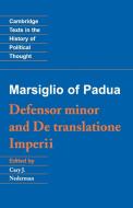 Marsiglio of Padua di Marsiglio of Padua edito da Cambridge University Press