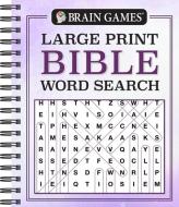 Brain Games Large Print Bible Word Search di Publications International Ltd, Brain Games edito da PUBN INTL
