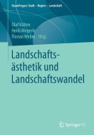 Landschaftsästhetik und Landschaftswandel edito da Gabler, Betriebswirt.-Vlg