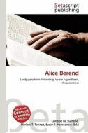 Alice Berend edito da Betascript Publishing