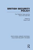 British Security Policy edito da Taylor & Francis Ltd