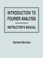 Fourier Sol Man di Morrison edito da John Wiley & Sons