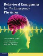 Behavioral Emergencies for the Emergency Physician edito da Cambridge University Press