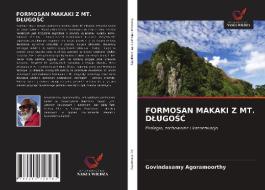 FORMOSAN MAKAKI Z MT. DLUGOSC di Agoramoorthy Govindasamy Agoramoorthy edito da KS OmniScriptum Publishing