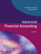 Advanced Financial Accounting di Richard Lewis edito da Pearson Education