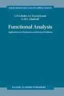 Functional Analysis di L. P. Lebedev, Iosif Izrailevich Vorovich, G. M. L. Gladwell edito da Springer