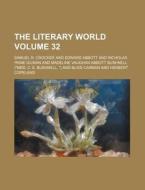 The Literary World Volume 32 di Samuel R. Crocker edito da Rarebooksclub.com