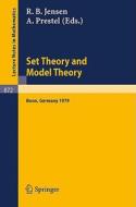 Set Theory and Model Theory edito da Springer Berlin Heidelberg
