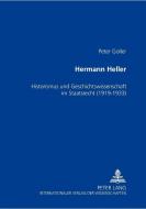 Hermann Heller di Peter Goller edito da Lang, Peter GmbH