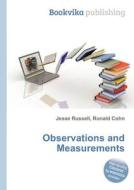 Observations And Measurements edito da Book On Demand Ltd.