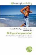 Biological Organisation edito da Vdm Publishing House
