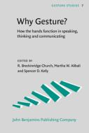 Why Gesture? edito da John Benjamins Publishing Co