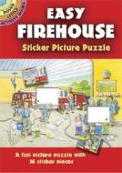Easy Firehouse Sticker Picture Puzzle di Cathy Beylon edito da DOVER PUBN INC