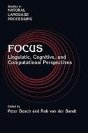 Focus edito da Cambridge University Press